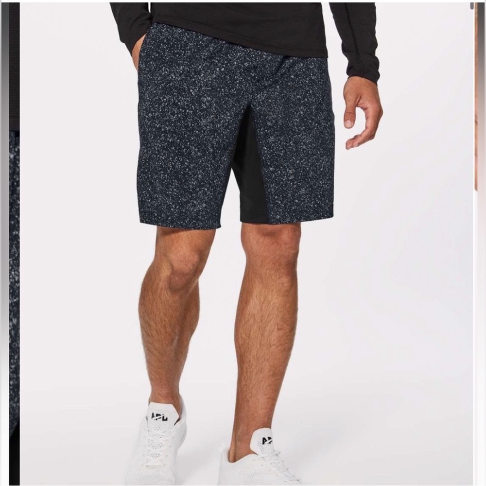 lululemon athletica Men's T.H.E. Short 9” - Color - Inked Light Cast Black